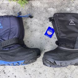 Kamik Kids Snow Boots Size 6 New