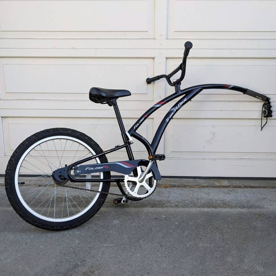 Adams Folder 1 Trail-a-Bike folding kids children's hitch tag along bike bicycle trailer trainer