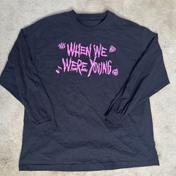 2023 When We Were Young Festival Long Sleeve Tee XL Green Day & Blink 182