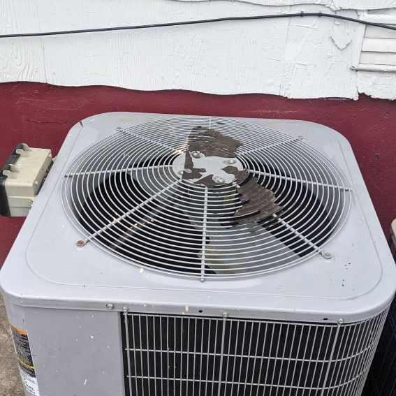 AC Unit Used Outdoor
