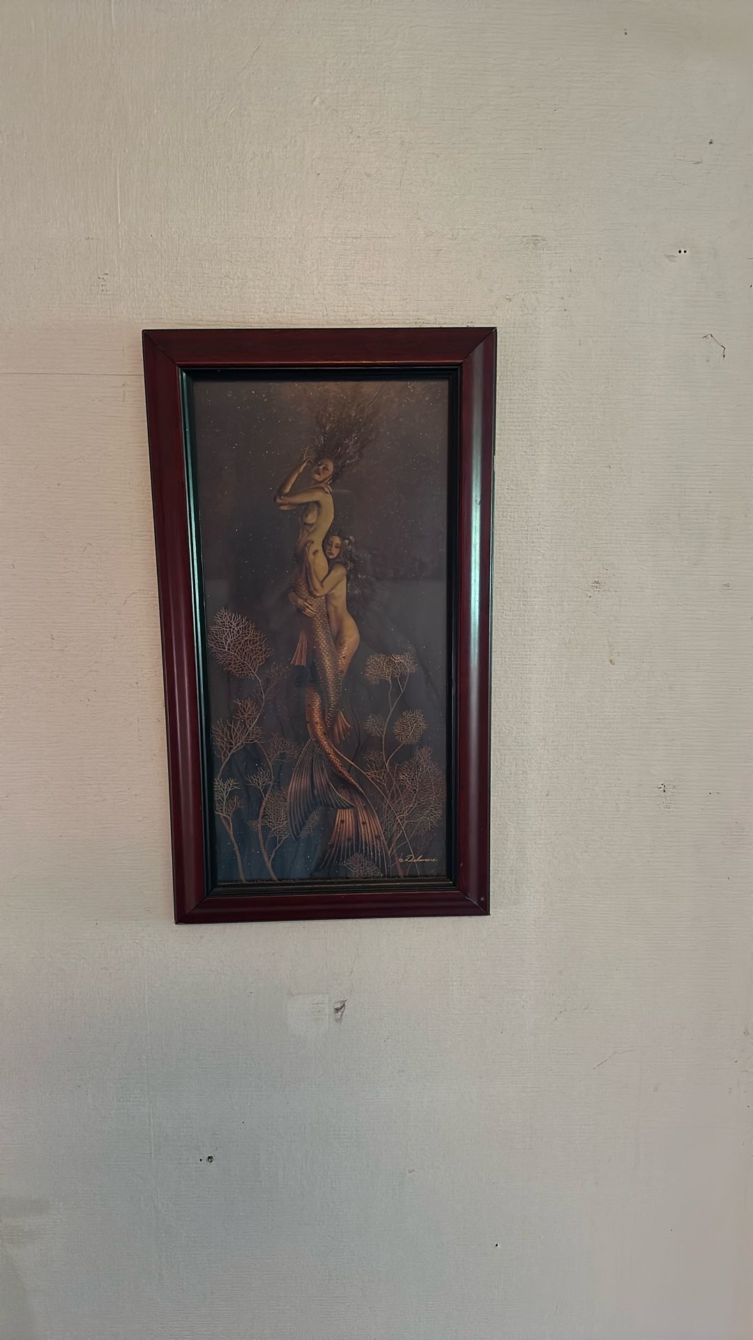 Mermaid Framed Art 