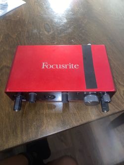 Focusrite scarlett 4i4 3rd gen interface