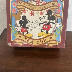 Beautiful Vintage Disney Mickey Mouse Tea Cup 