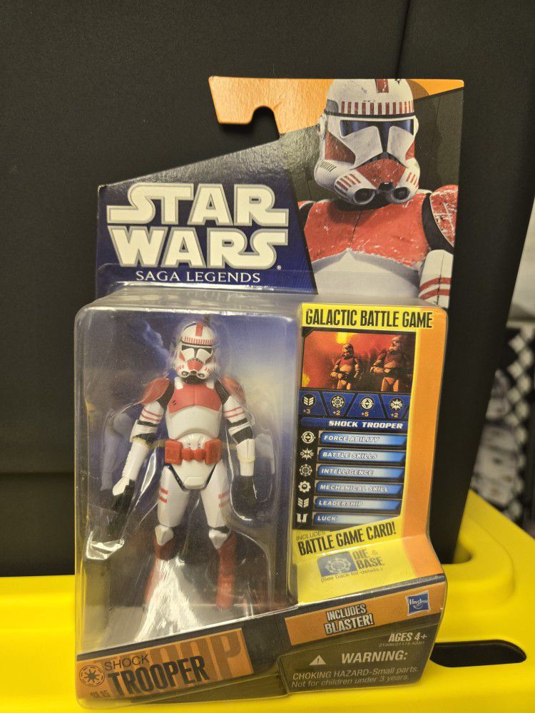 Star Wars Clone Wars Shock Trooper New