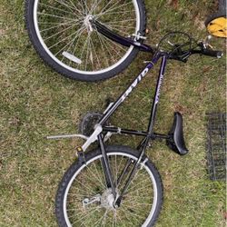 Giant Bike. One Tire Is Flat 