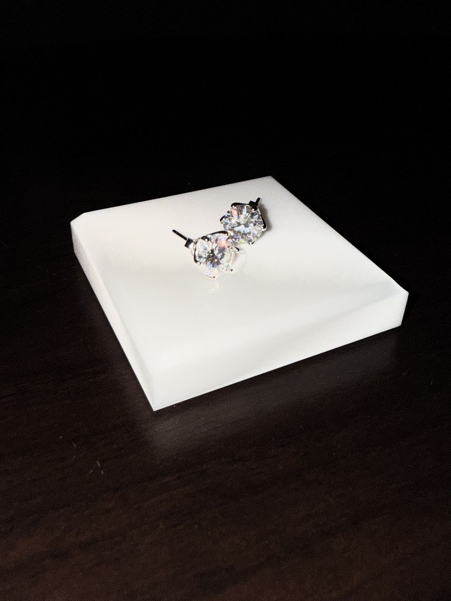 2 CT Stud Earrings For Sale!!