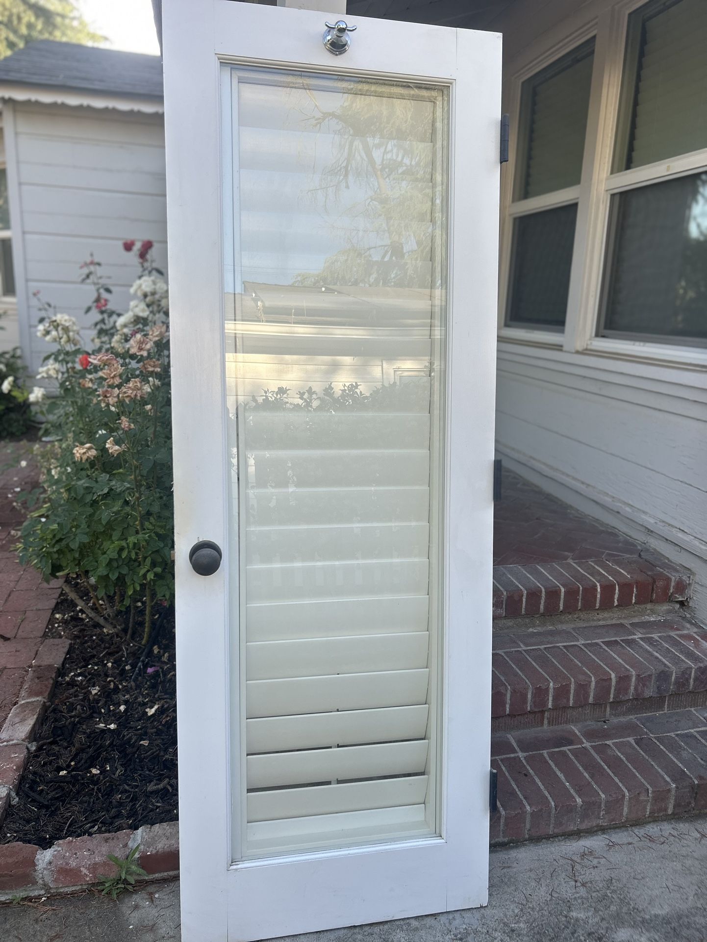 Clear Glass Slab Door