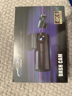 GKU Dash Cam Front and Rear Camera – 4K+1080P Dual Dash Camera for Cars with 64GB SD Card, 5GHz WiFi & App Control, Night Vision, Parking Mode, G-Sens