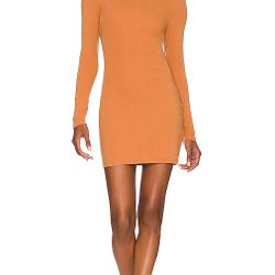 Revolve Fia Mini Dress in Tan ALL THE WAYS