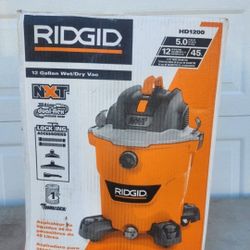 Ridgid NXT HD1200 Wet/Dry Shop Vacuum -BRAND NEW 