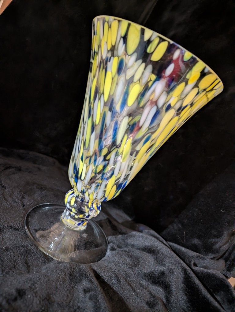 Confetti Glass Vase