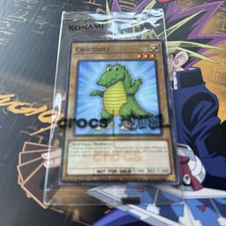 Crocs X Yugioh Card