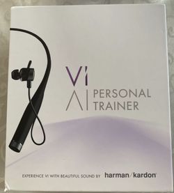 LifeBeam Vi Wireless Neckband Headphones w/ Ai Personal Trainer - Black
