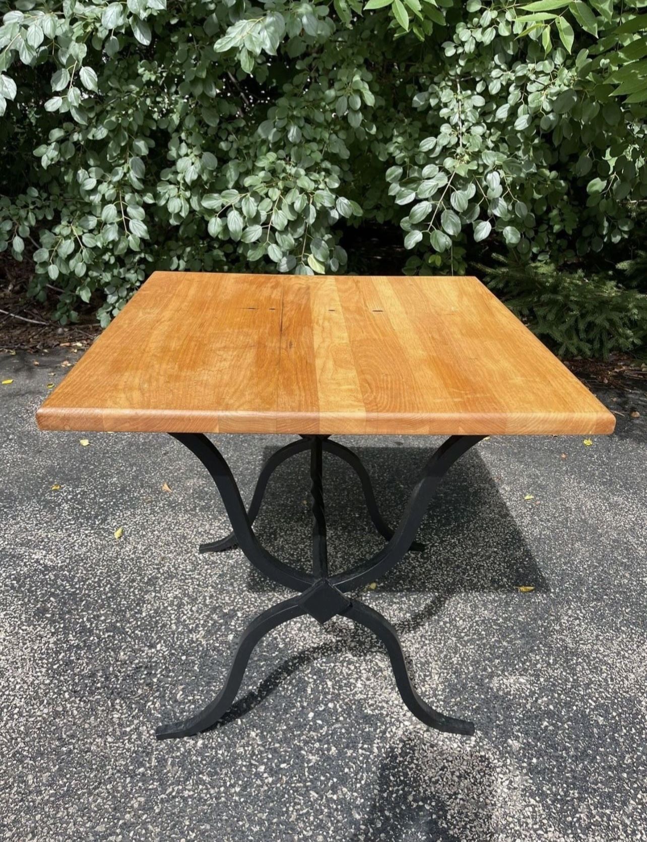 Vintage Charleston Forge Accent Table