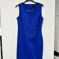 Royal blue dress, Ivanka Trump, 6