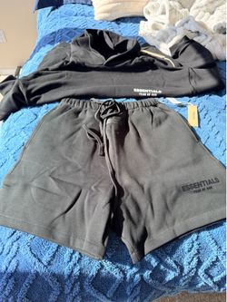 Essentials black shorts