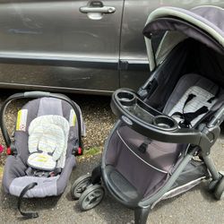 Graco Stroller Car seat Set