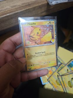 30th celebration pokemon picachu