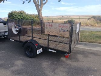 GREAT UTILITY TRAILER 10' x 5' 6". 🥳
