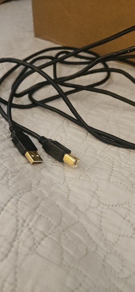 USB 2.0 Type A To Type B Cable 