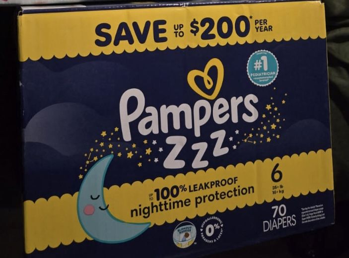 Pampers Size 6