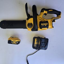 DEWALT
20V MAX 12in. Brushless Cordless Battery Powered Chainsaw Kit with (1) 5 Ah Battery & Charger