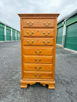 Solid Oak Lingerie Chest – BY Richardson Brothers Company.