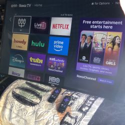 50” Onn Roku Smart Tv