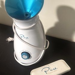 Skin Care Kit: Facial Steamer, Electric Face Tightening Device Zoom Mirror 