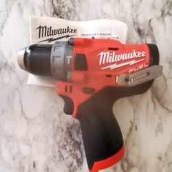 Milwaukee Fuel M12 Taladro Martillo NUEVO!!!! Milwaukee M12 Fuel Hammer Drill NEW!!!! 