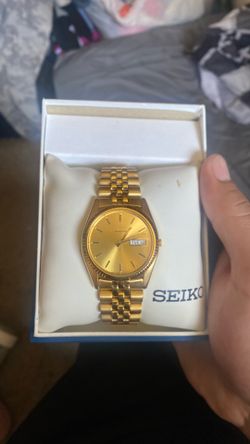 Gold Seiko watch discontinued