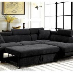 New  Sleeper Sectional Couch! Free Delivery 🚚! Financing Available!