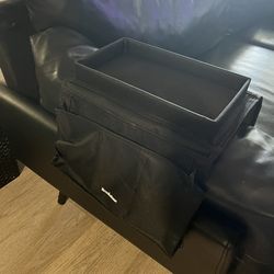 Brookstone Adjustable Sofa Arm Organizer