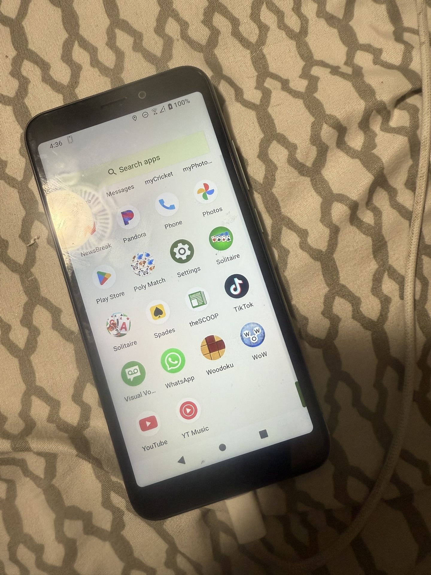 Teléfono Android Con Tiktok
