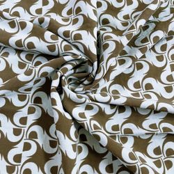 Woven Fabric Sewing Fabric 1 Yard X 54” W UPF Water Resistant Popular 100% Recycled Polyester Geo Print  