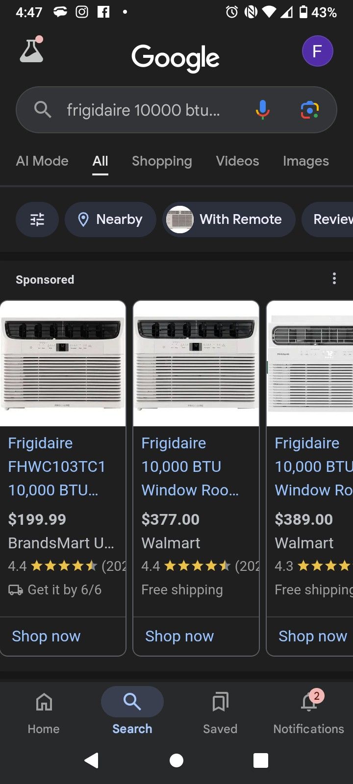 Only Asking For A $100 Touchscreen (AC WINDOW UNIT)