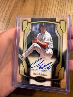 Chase Dollander auto card