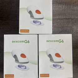 3x Boxes Of Dexcom G6 Sensors 