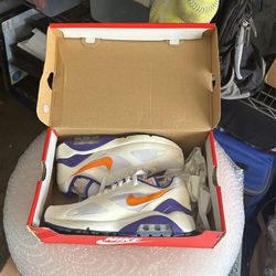 NIKE AIR MAX 180 LAKER COLORS SIZE 7 “Bright Ceramic”
