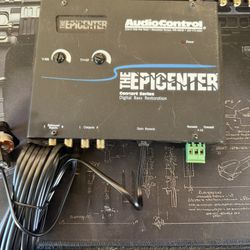 Audio Control Epic Center In Excellent Excellent Condition