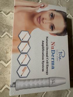 Pure Daily Care NuDerma Handheld Skin Therapy Wand Machine