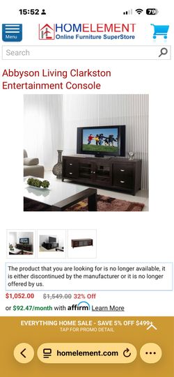 Furniture for sale