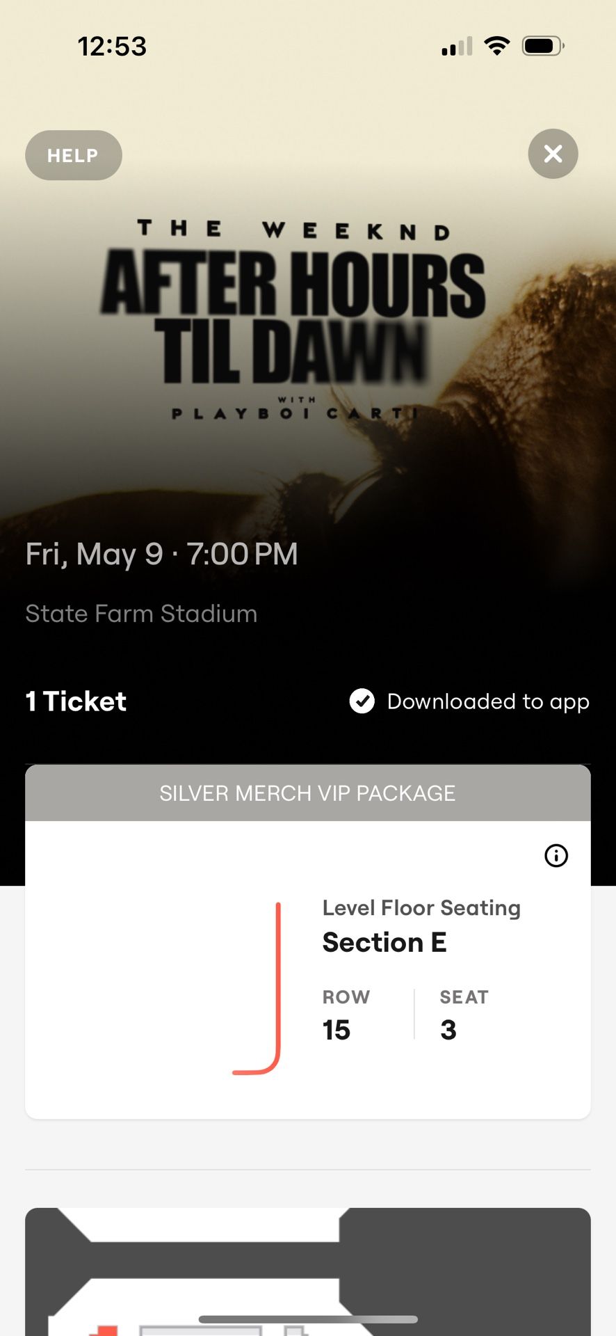 Weekend Floor Tickets