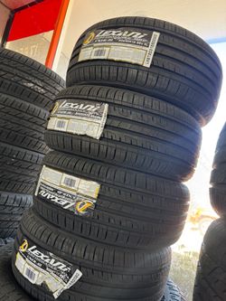 📲‼️205/50/15 vendo set de llantas nuevas lexani