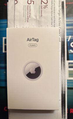 4 Pack Apple AirTags For $75.00
