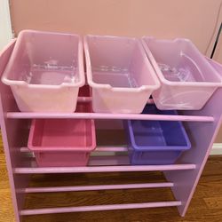 Toy Bin Organizer 