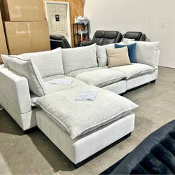 Beautiful Cloud Couch Modular Sectional / Fast Delivery