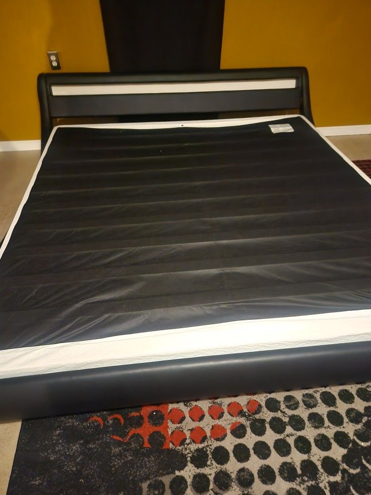 King Size Bed Frame And Nightstand