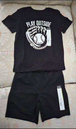 Boy's Shorts And Tee Set Size 4T