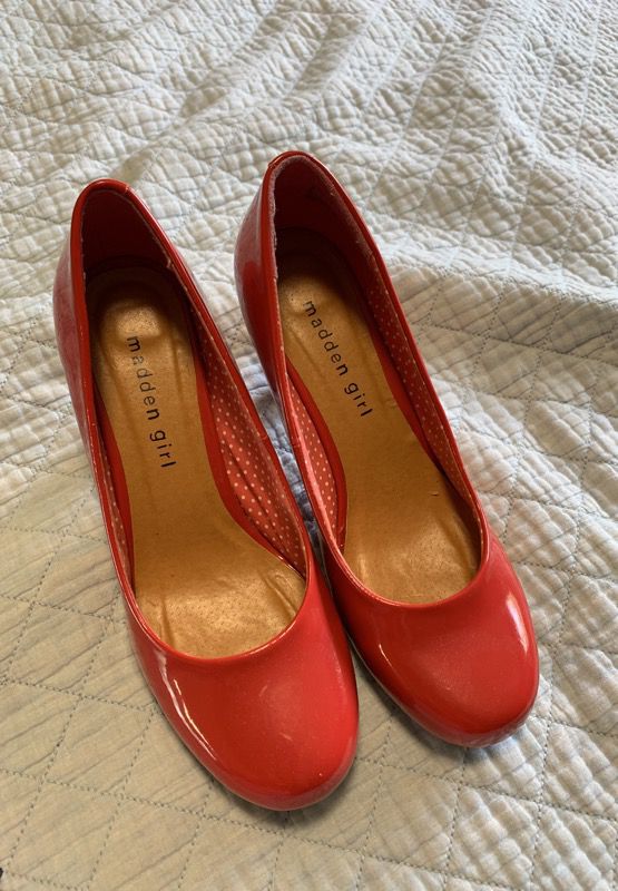 Red heels!